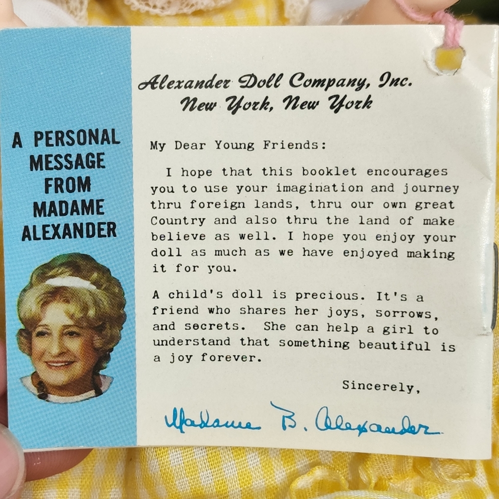 Madame Alexander Amy #411 Little Women Series Vintage Doll with Box - Picture 13 of 13
